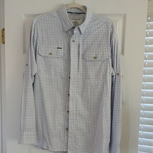 Poncho Blue Checkered Men's Shirt